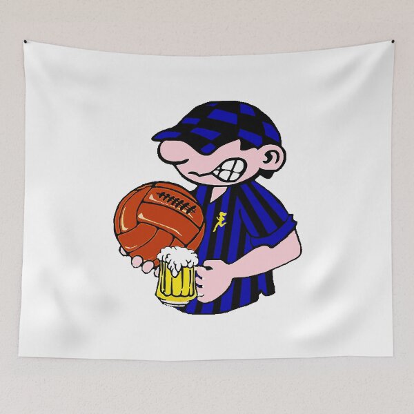 Item preview, character cartoon fans inter designed and sold by mosiekreiger.
