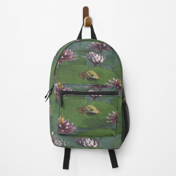 Item preview, Frog on water lilies designed and sold by Roberta Angiolani.