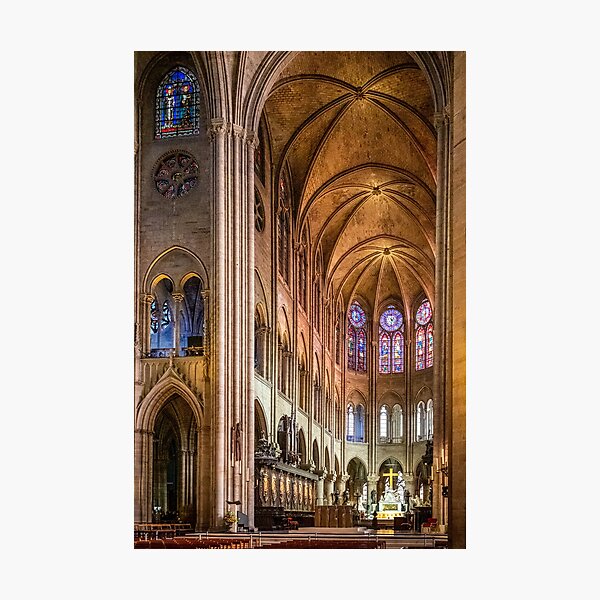 Notre Dame, Paris 9 Photographic Print