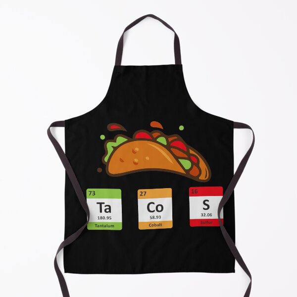 Artikelvorschau, Tacos Periodensystem Tacos Cinco De Mayo entworfen und verkauft von Ojoe studio.