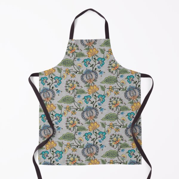 Item preview, vintage chintz flowers designed and sold by vidyaroul.