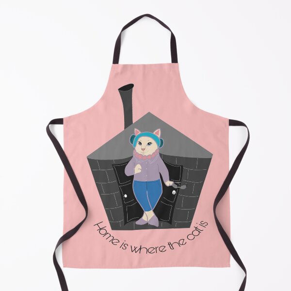 Item preview, Home is where the cat is design  designed and sold by Ashwini Vange.