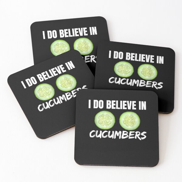 Item preview, I Do Believe In Cucumbers Chef Veggie Cook Food Lovers Gift  designed and sold by dominique235.