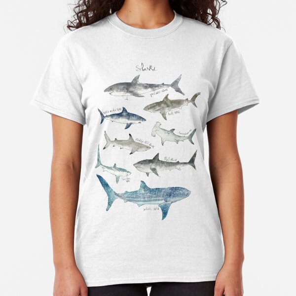 Sharks - Landscape Format Classic T-Shirt