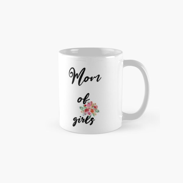 Mom Of 3 Girls Mug Funny Girl Mom Gifts Three Girls Coffee Cup Girl Mommy  Mother