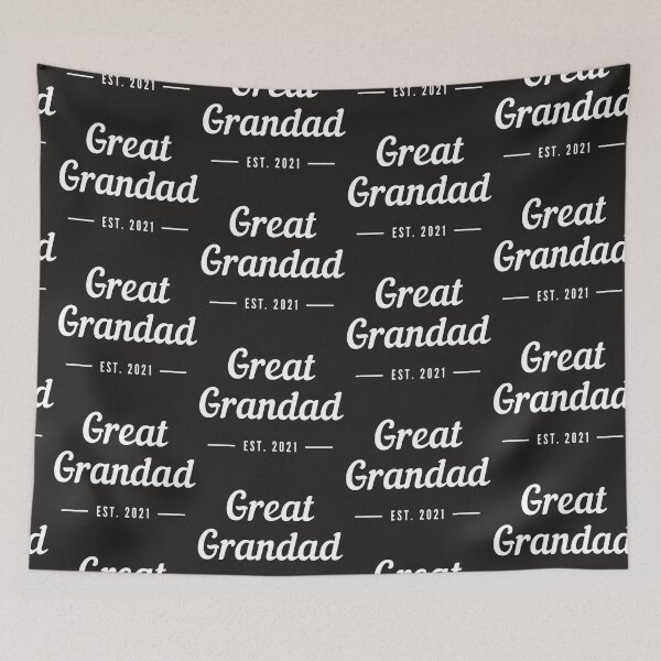 Item preview, Great Grandad Est 2021 designed and sold by anantb.