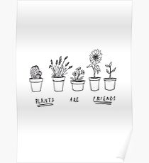 Plants Are Friends Poster