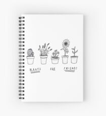 Plants Are Friends Spiral Notebook