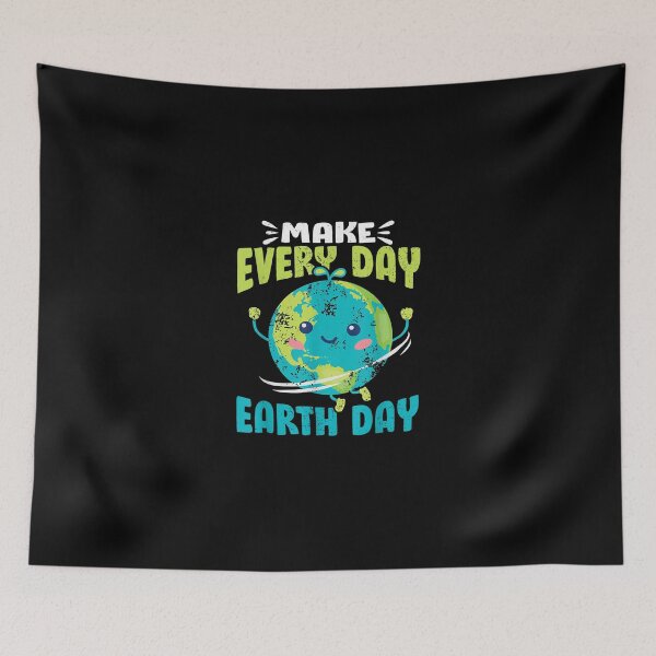 Item preview, Earth Day Make Every Day Earth Day Retro Vintage designed and sold by KellyLSanchez.