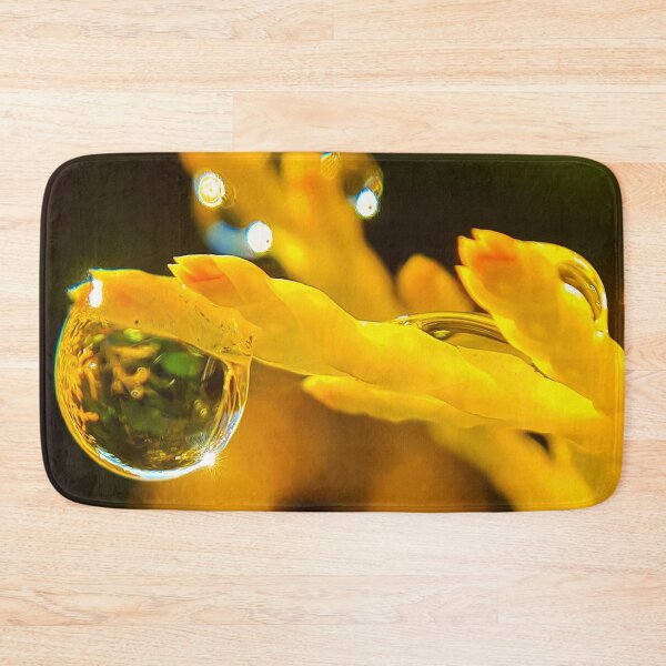 Item preview, Water Droplet Yellow Morning designed and sold by KirstyNadineArt.