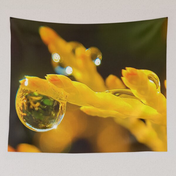 Item preview, Water Droplet Yellow Morning designed and sold by KirstyNadineArt.