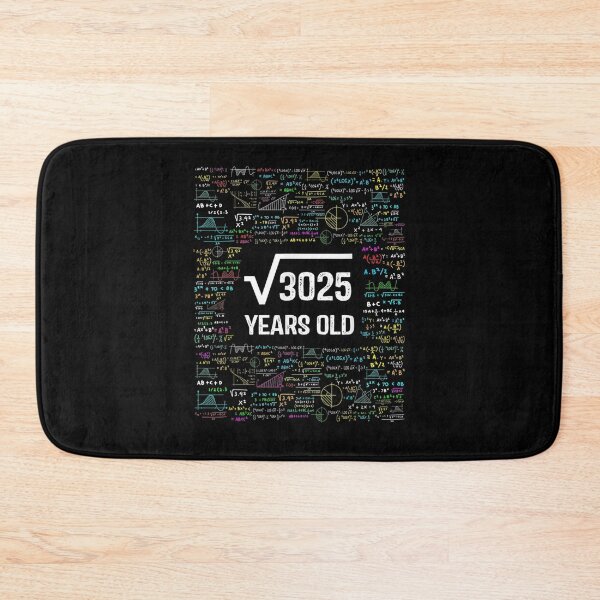 Item preview, Square Root Of 3025 Funny 55 Years Old Men Women 55th Bday  designed and sold by dannareyansh.