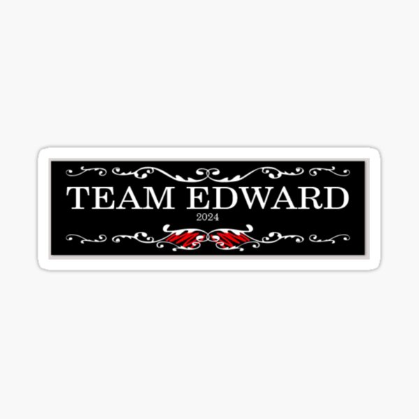 team edward 2024 bumper sticker Sticker