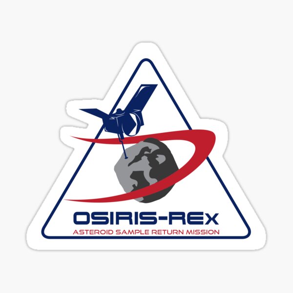 Vista previa del artículo con la obra «Logotipo del equipo científico de OSIRIS REx», diseñado y vendido por Nikki SpaceStuffPlus.