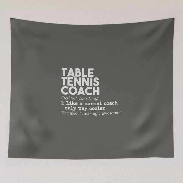 Item preview, Table tennis coach definition designed and sold by chrlalexandru.