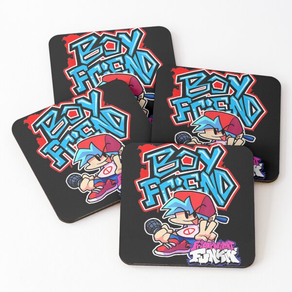 Item preview, Friday Night Funkin Boyfriend Logo Art designed and sold by KellyLSanchez.
