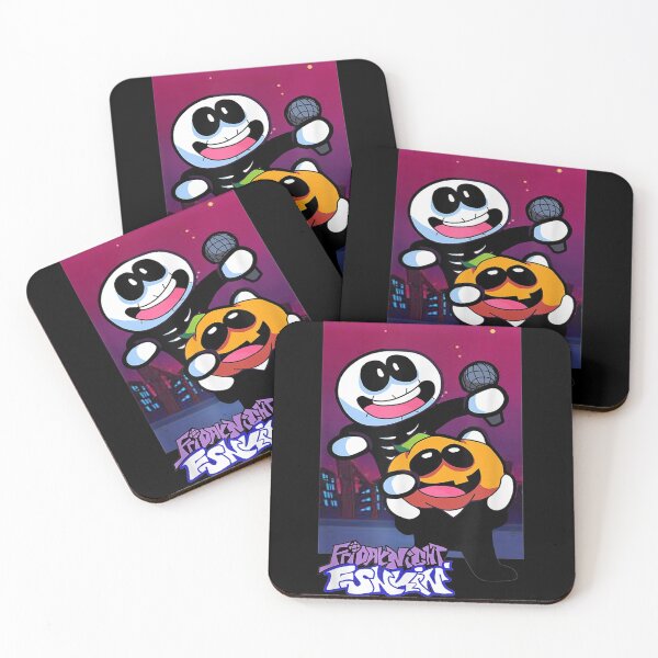 Item preview, Friday Night Funkin Skid and Pump Art designed and sold by KellyLSanchez.