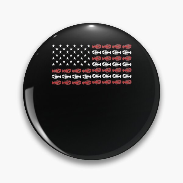 Artikelvorschau, Amerikanische Flagge USA Langusten 4. Juli Patriotisches Fischen entworfen und verkauft von dannareyansh.