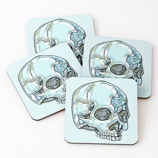 Item preview, Abstract Crystal Skull designed and sold by ZERO-by-Design.