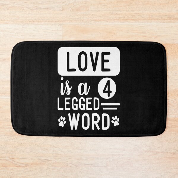 Item preview, Love is a 4 Legged Word designed and sold by Phoenix-Fire1.