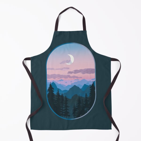 Item preview, View From the Window - Moonlit Mountains  // Digital Art designed and sold by creativebakergb.