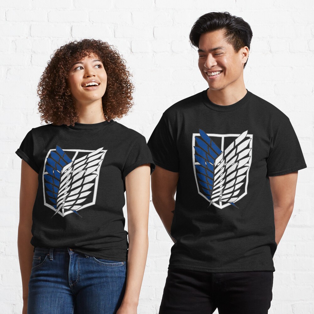 Attack on titan - Shingeki no kyojin - 進撃の巨人 Classic T-Shirt
