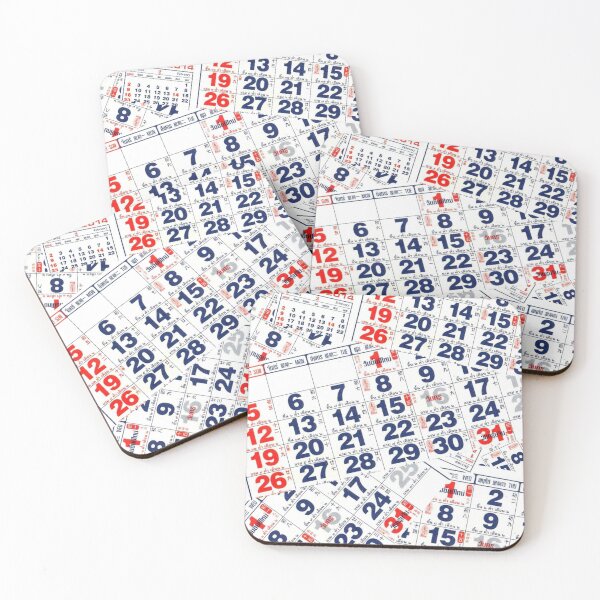 Item preview, creative Lunar Calendar numbers design designed and sold by NymphWareroom.