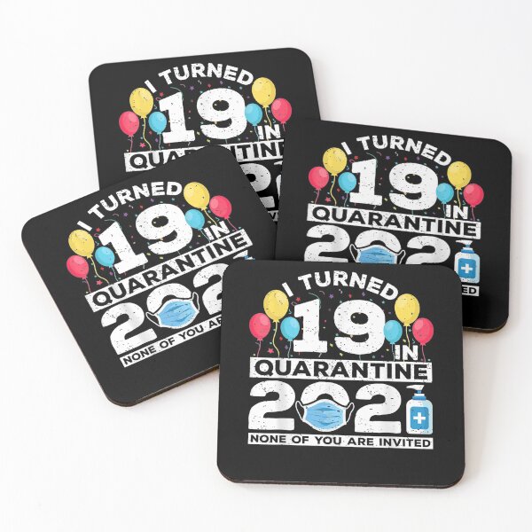 Item preview, I Turned 19 In Quarantine 2021 Funny 19th Birthday Party  designed and sold by dannareyansh.