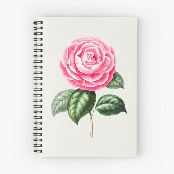 Item preview, Hand Drawn Pink Camellia designed and sold by FlexYourStyle.
