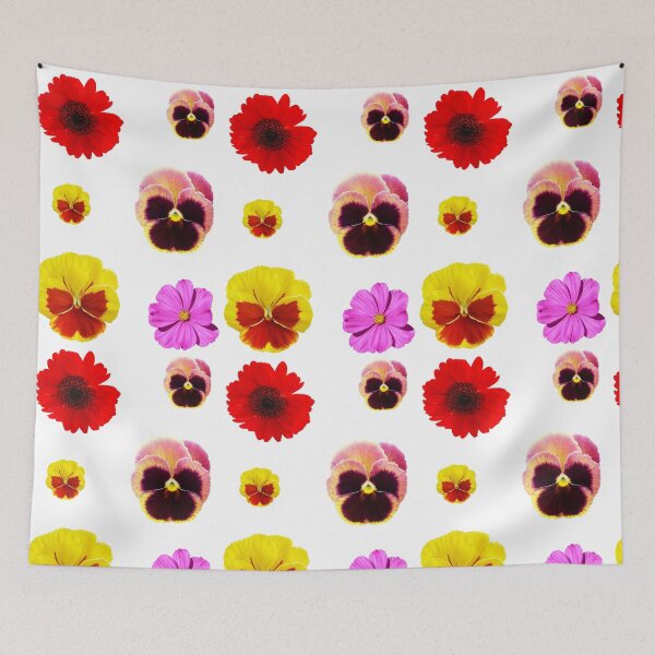 Item preview, Colorful Cute Floral Pattern designed and sold by sasijaya.