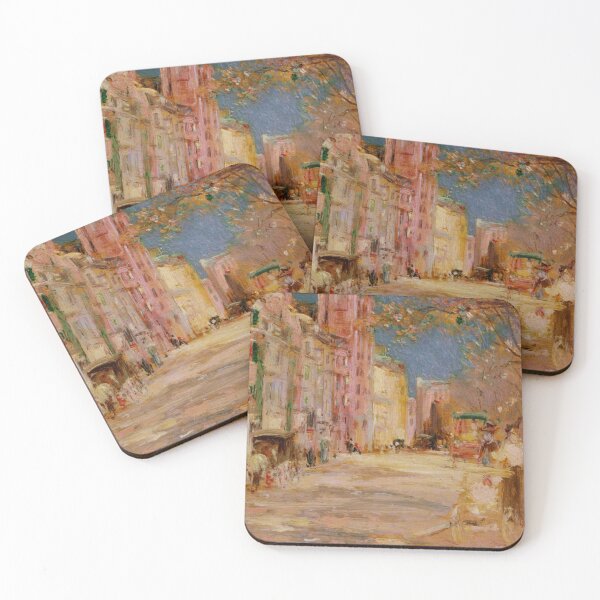 Item preview, Boston Street Scene - Edward Mitchell Bannister - c1898 designed and sold by CrankyOldDude.