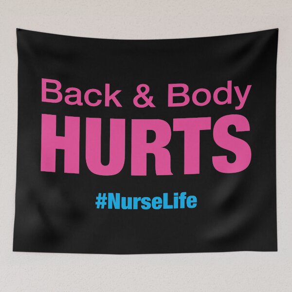 Item preview, Back & Body Hurts designed and sold by Anzarr.