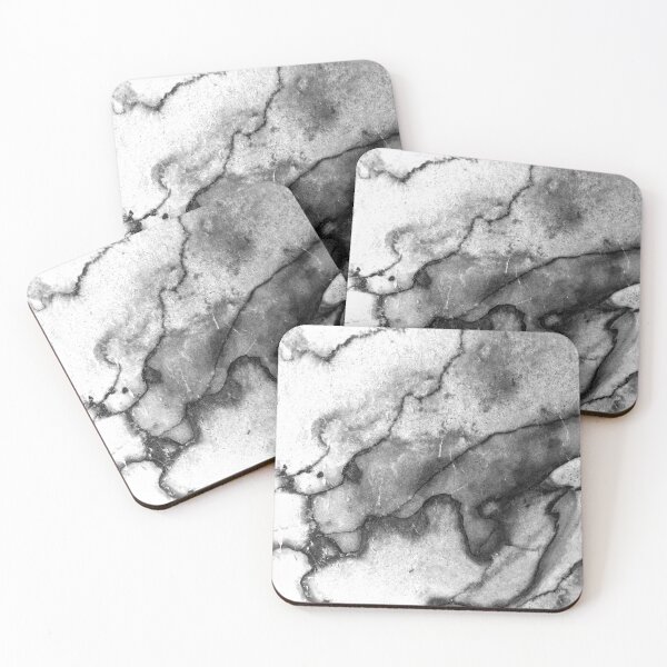 Item preview, Black And White Marble  designed and sold by Ensjodesigns.