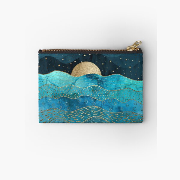 Item preview, Oceanic Night Sunset Blues designed and sold by maryedenoa.