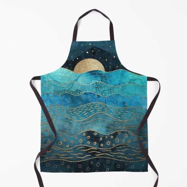 Item preview, Oceanic Night Sunset Blues designed and sold by maryedenoa.