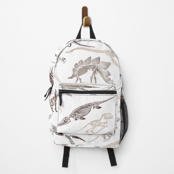 Item preview, Brown and beige dinosaur skeleton fossils pattern designed and sold by CynthiaGraphics.