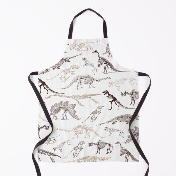 Item preview, Brown and beige dinosaur skeleton fossils pattern designed and sold by CynthiaGraphics.