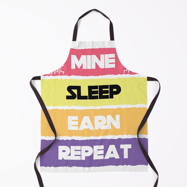 Item preview, Mine sleep earn repeat designed and sold by Cheerocki.