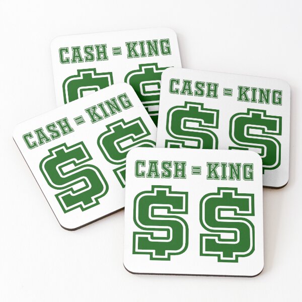 Item preview, Cash is King; Dollar; designed and sold by StickerApe.