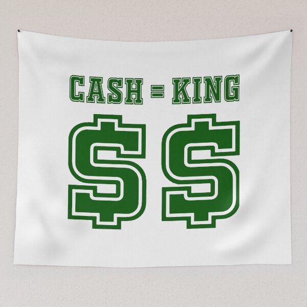 Item preview, Cash is King; Dollar; designed and sold by StickerApe.