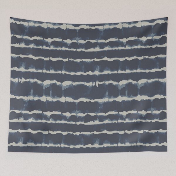 Item preview, Indigo tie dye or indigo shibori print designed and sold by RSDigitalPrintDesign.