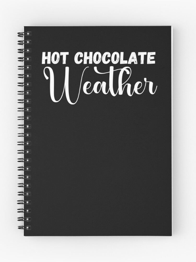 Thumbnail 1 of 3, Journal, Hot Chocolate Weather designed and sold by Click-Like.