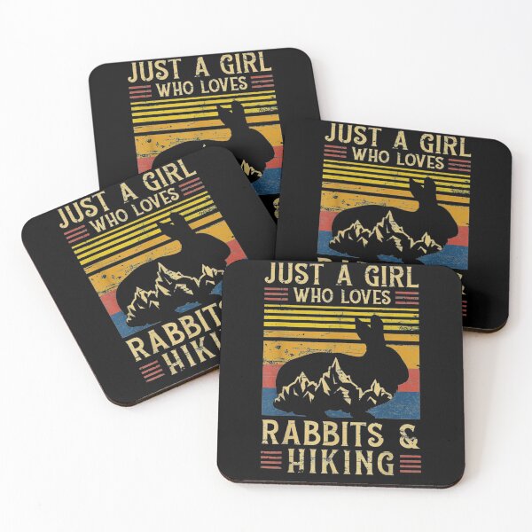 Item preview, Just A Girl Who Loves Rabbits And Hiking Classic  designed and sold by dannareyansh.