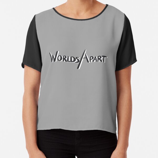 Worlds Apart logo - full Chiffon Top