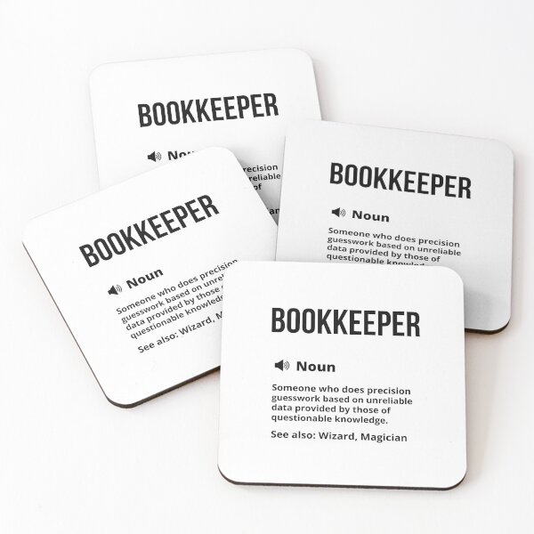 Item preview, Bookkeeper Funny Definition  designed and sold by Yay Design.