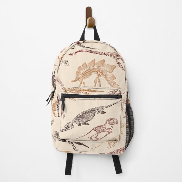Item preview, Colorful dinosaur skeleton fossils pattern designed and sold by CynthiaGraphics.