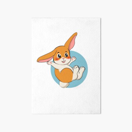 Pepito Jump Art Board Print