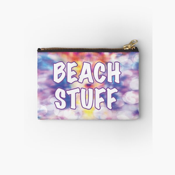 Item preview, COLORFUL BEACH POUCH designed and sold by StylesbySharon.