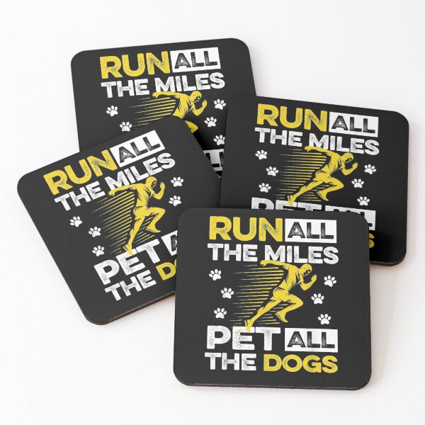 Item preview, Run Miles And Pet Dogs  designed and sold by dannareyansh.