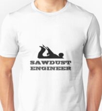Sägemehl-Ingenieur Slim Fit T-Shirt